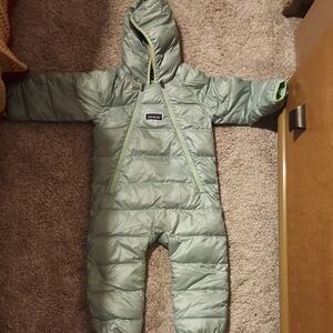 Patagonia Infant Suit in Mint Green